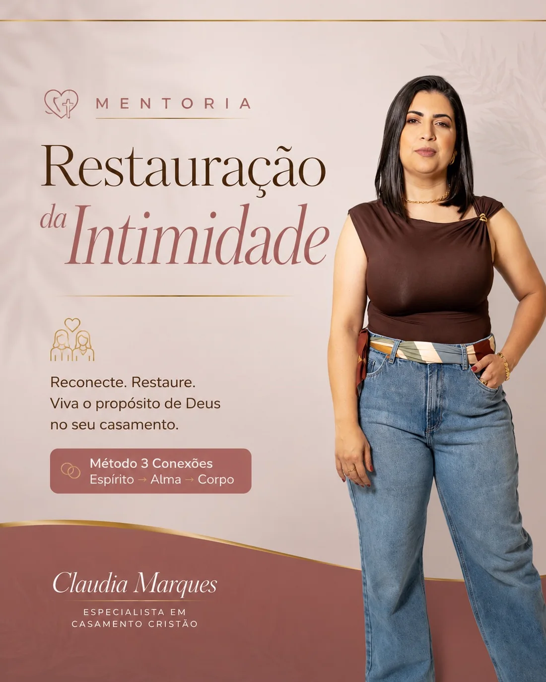 Claudia Marques, especialista em casamento cristão